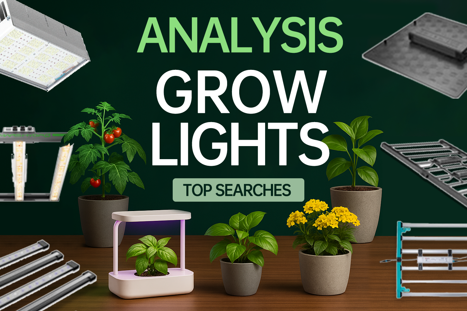 Best Rated LED Grow Lights? Comparing And Understanding The Top 10 in 2025 Most Searched Grow Lights 