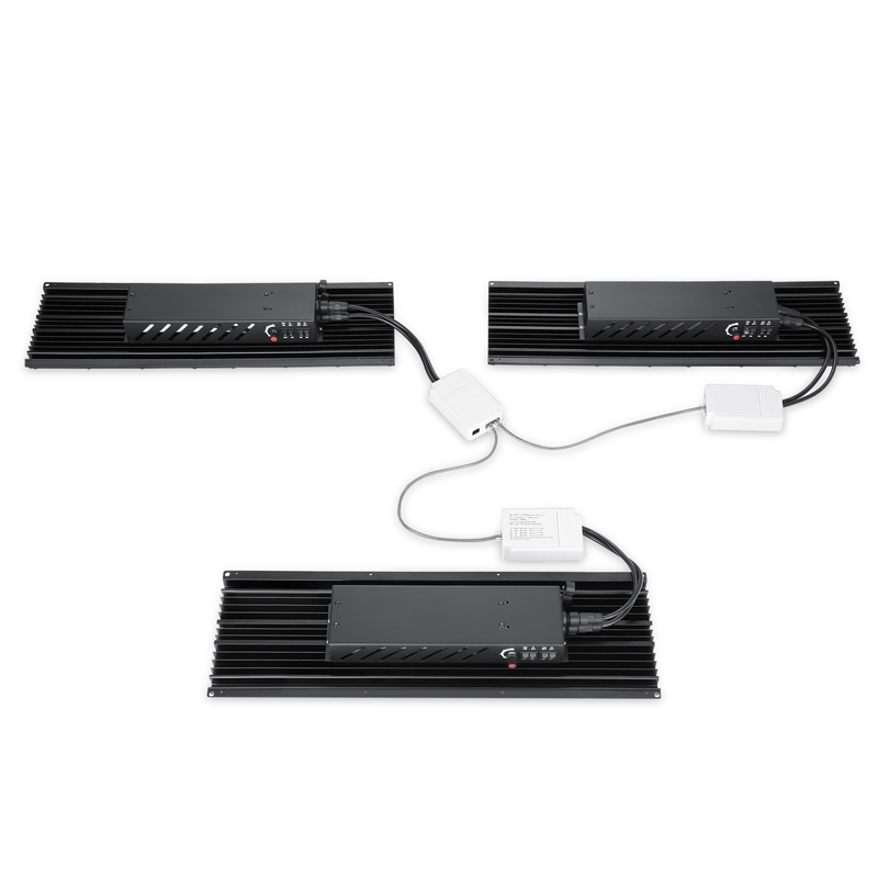 connect full spectrum grow led lights with each other / uva, uvb and ir red 