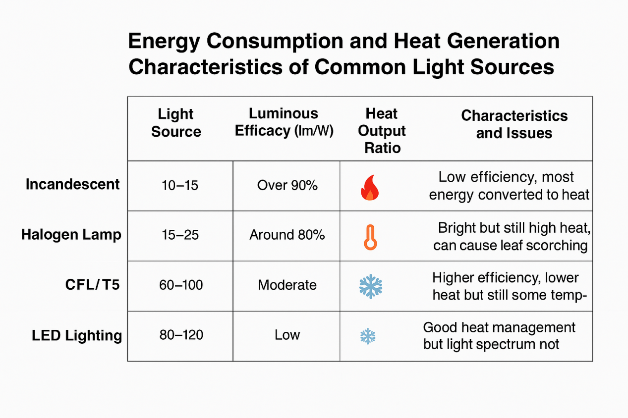 3.Types of Light Bulbs that Help Grow Plants