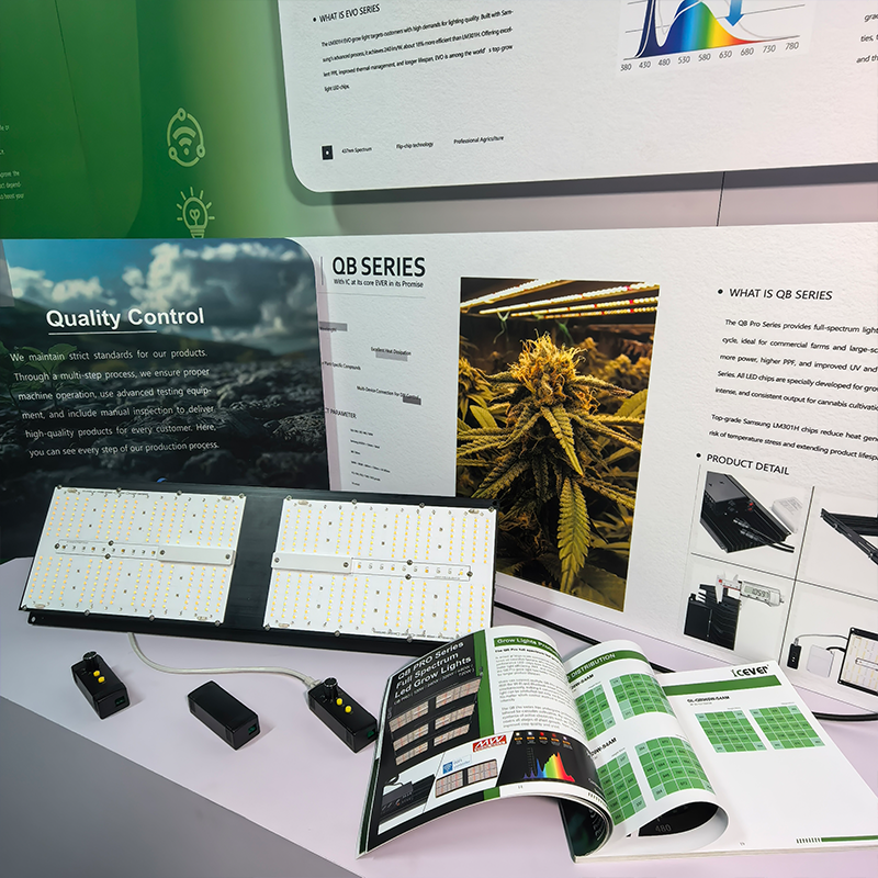 full spectrum uva, uvb and ir red grow light Bluetooth in a fixed location or Wi-Fi for remote control, users may quickly alter lighting modes and intensity