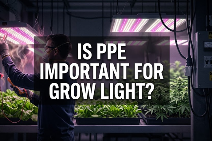 Is PPE Important for Grow Light? Is Wattage Important for Plant?