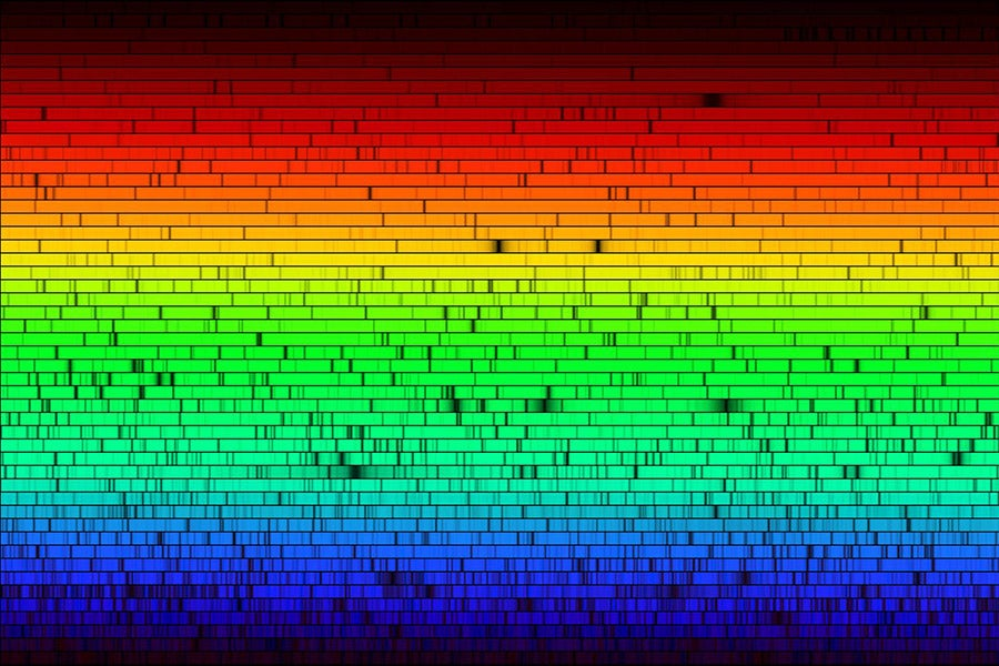 1.The Solar Spectrum The Rainbow of Life 